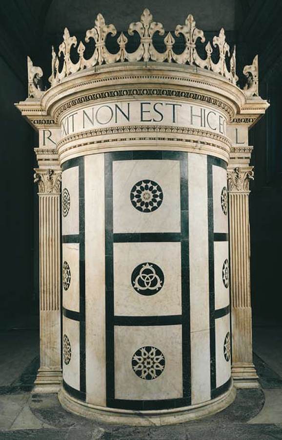 Apse of the Tempietto by ALBERTI, Leon Battista