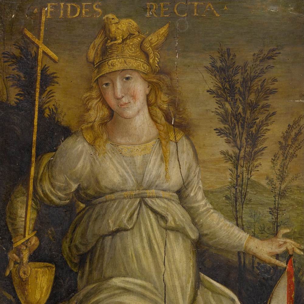 Allegory of Faith (detail) by