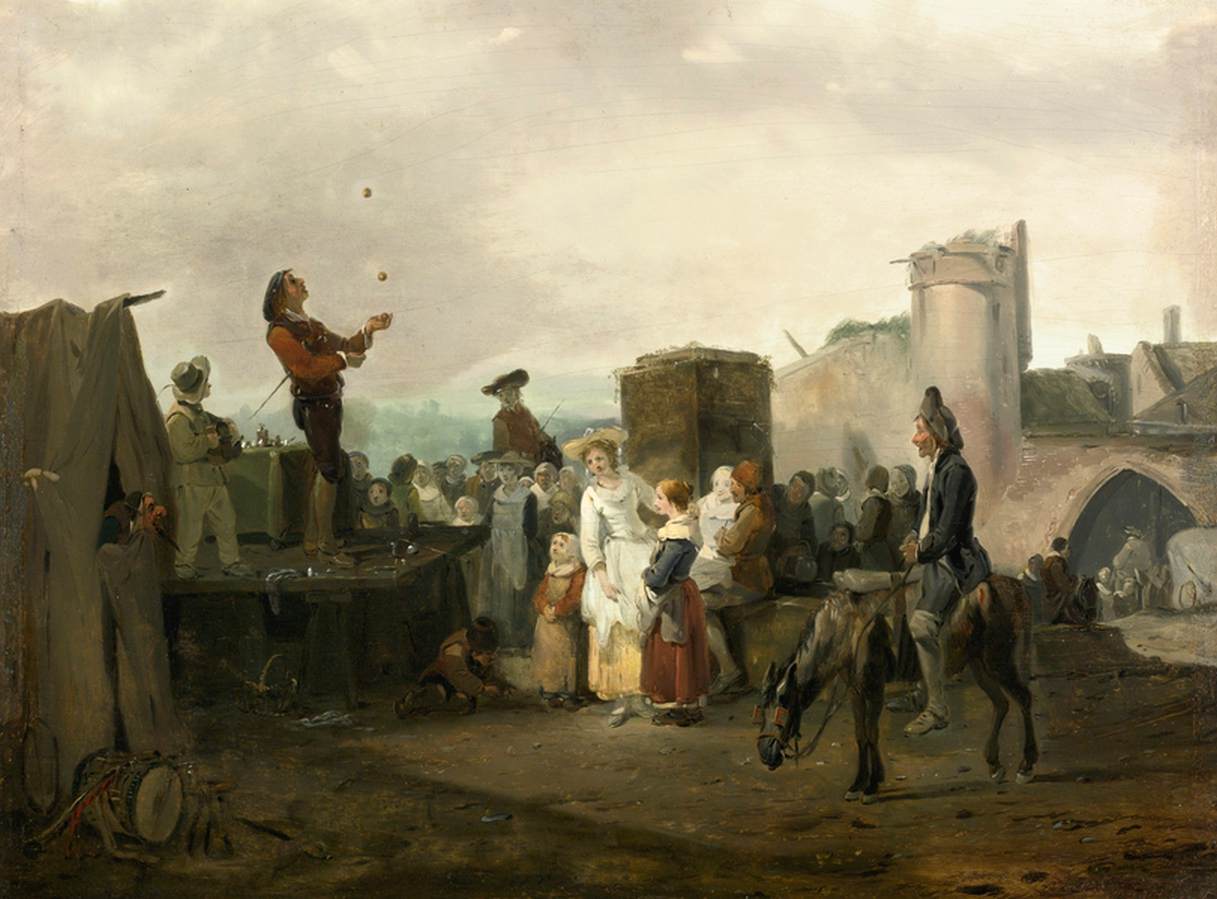 The Juggler by DEBUCOURT, Philibert-Louis