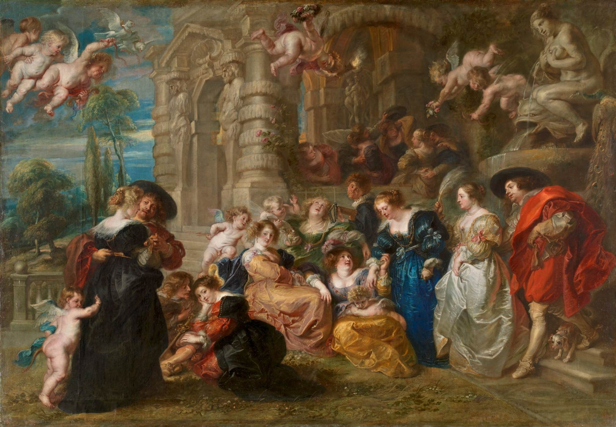 Garden of Love by RUBENS, Peter Paul