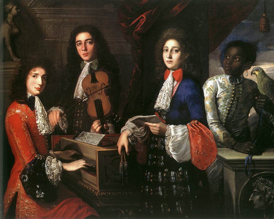 Portrait of Three Musicians of the Medici Court by