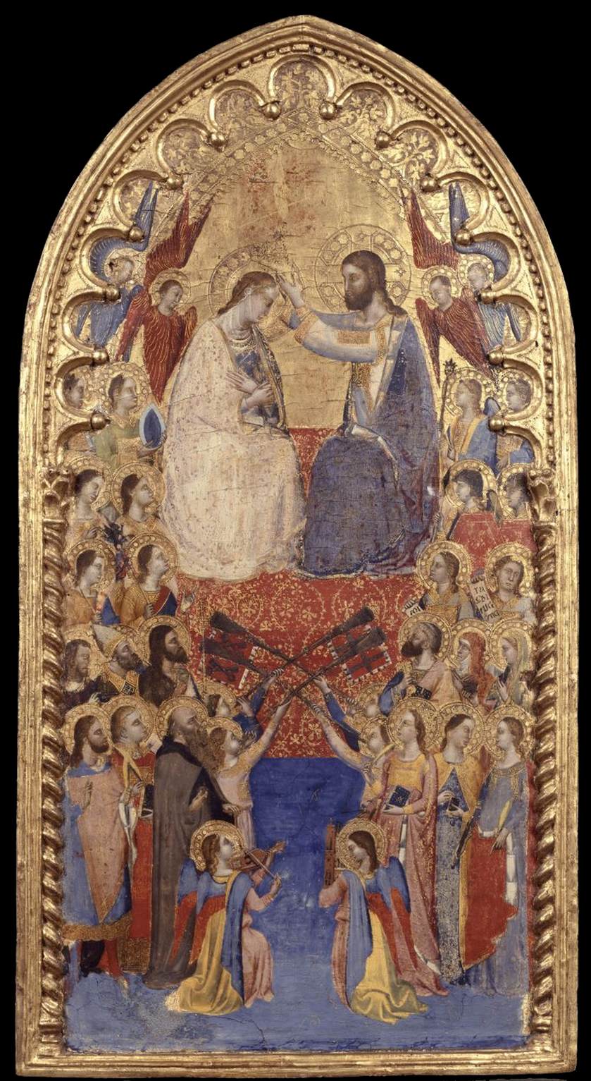 The Coronation of the Virgin by PUCCIO DI SIMONE