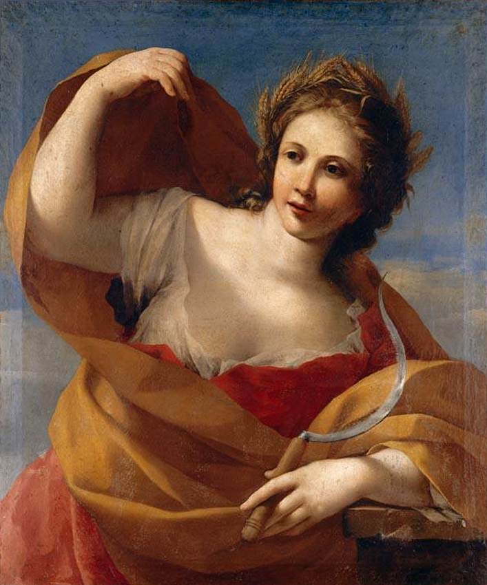 Ceres by ROMANELLI, Giovanni Francesco