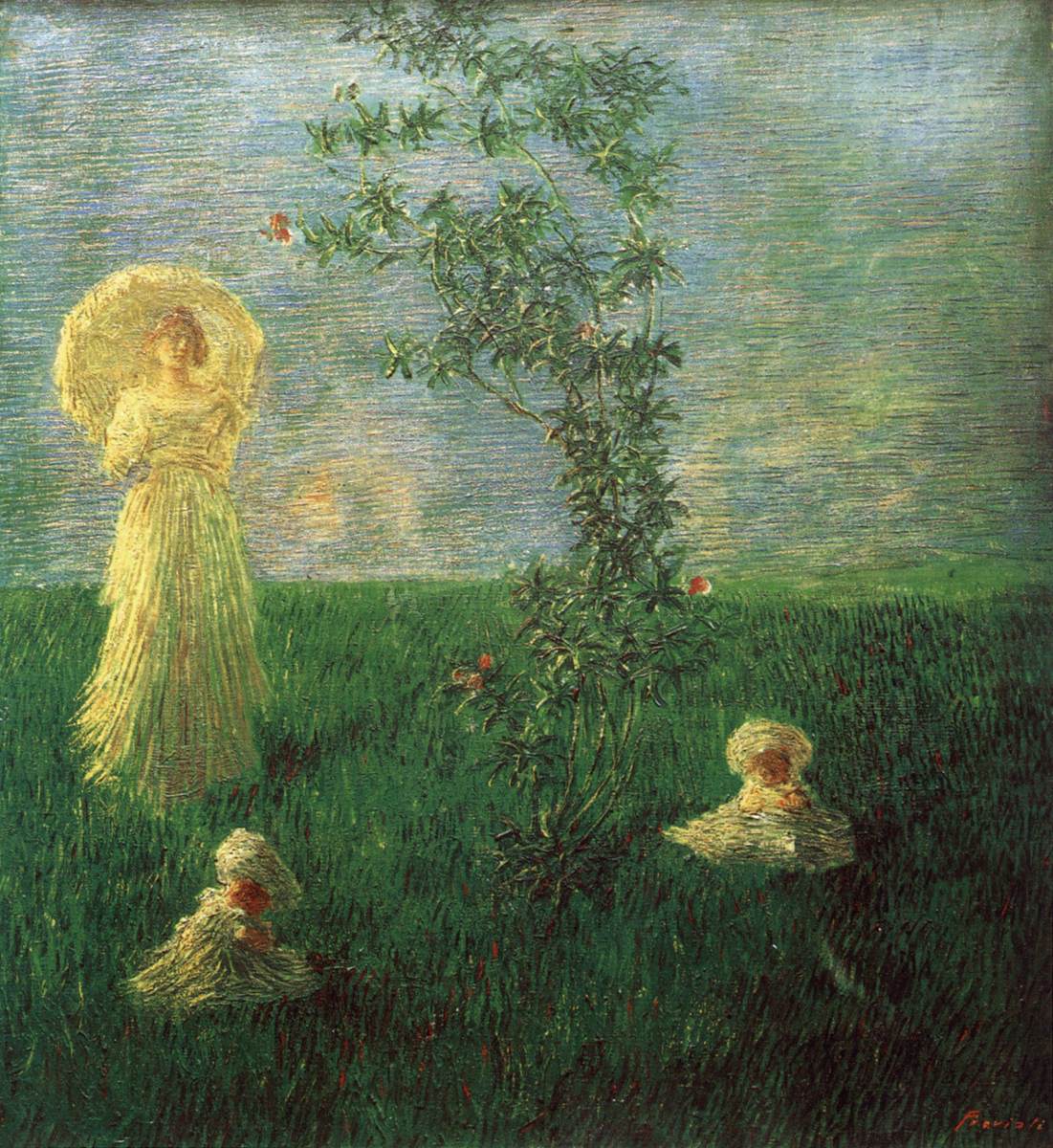 In the Meadow by PREVIATI, Gaetano