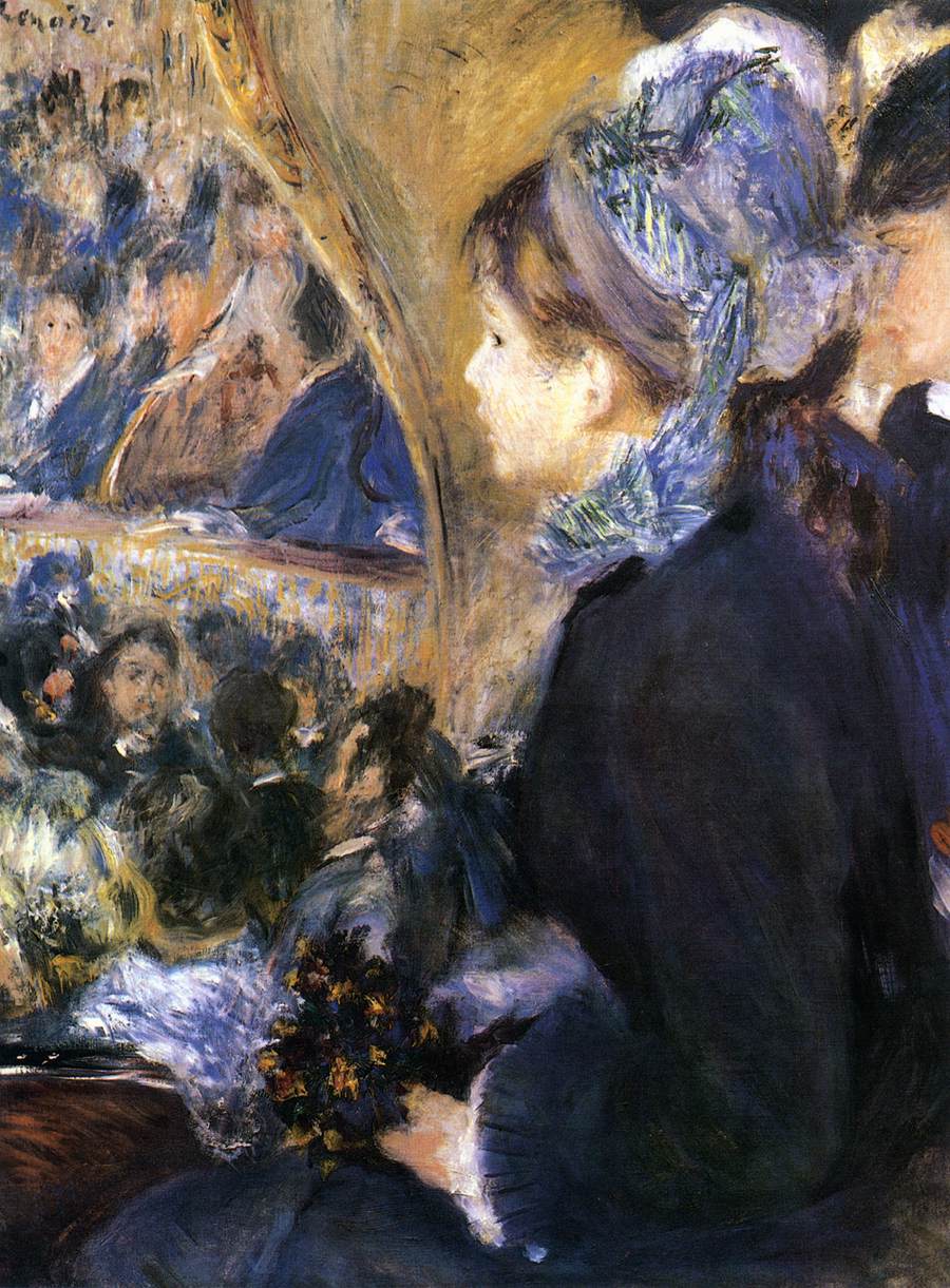 At the Theatre (La Première Sortie) by PORCELLIS, Julius