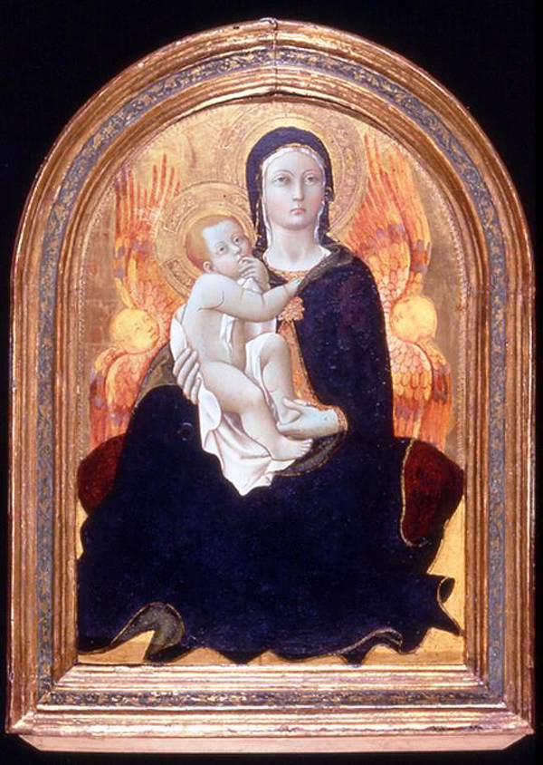 Madonna of Humility by SANO di Pietro