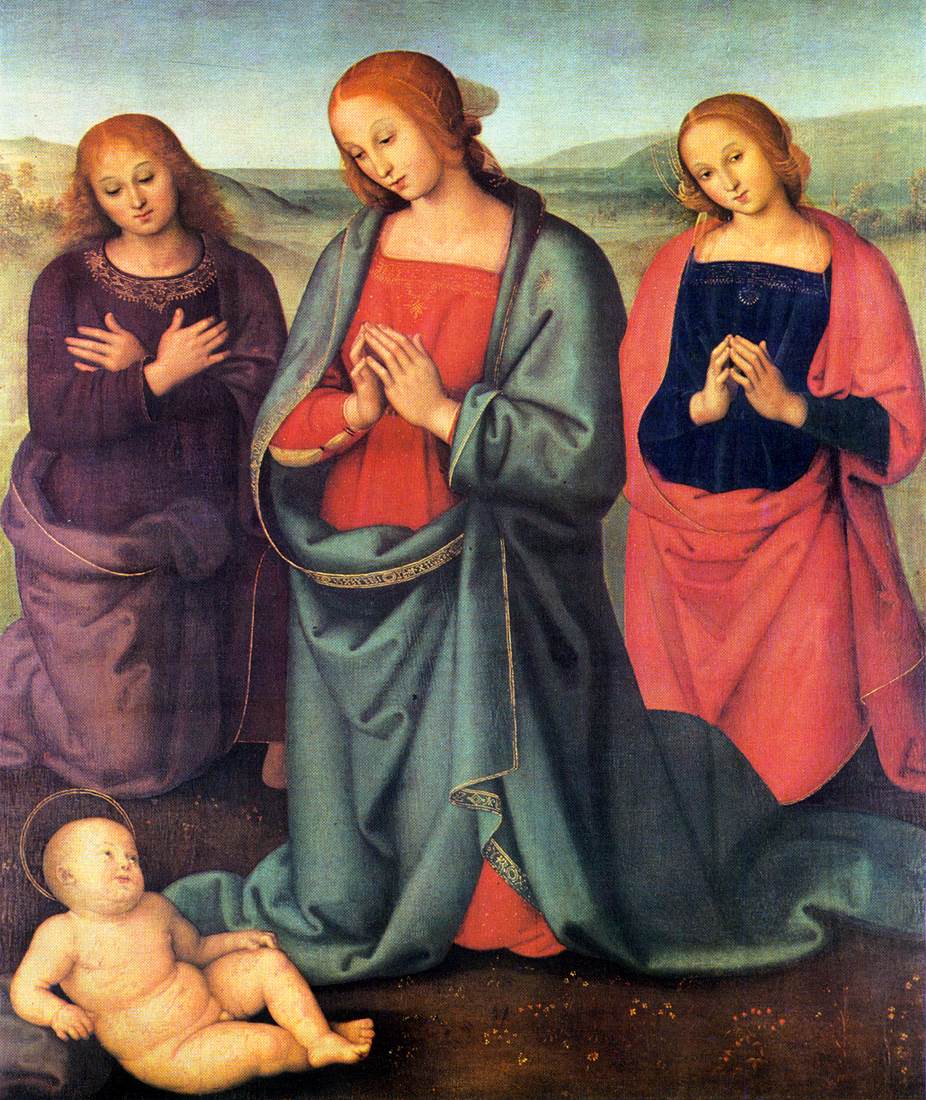 Madonna with Saints Adoring the Child by