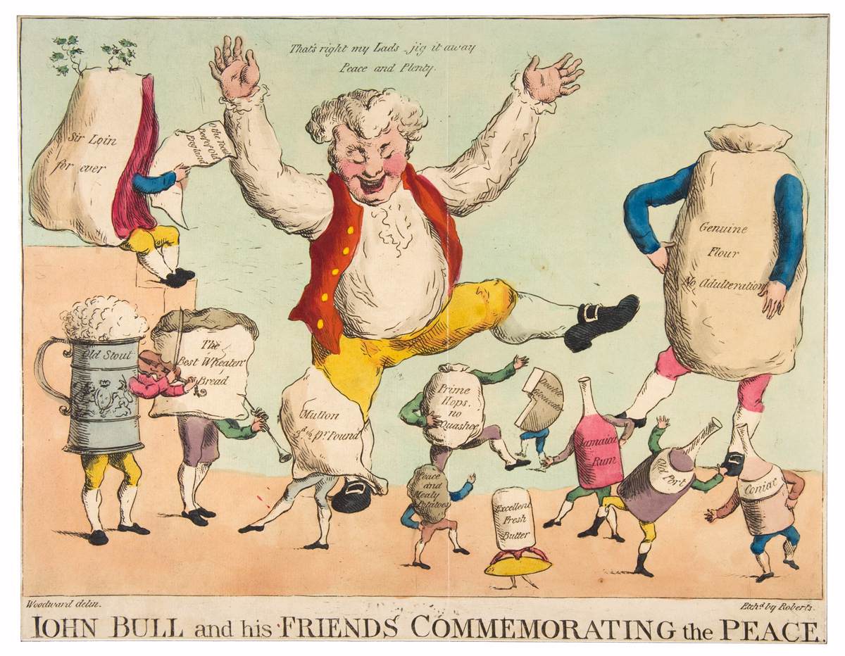 John Bull and His Friends Commemorating the Peace by ROBERTS, Piercy