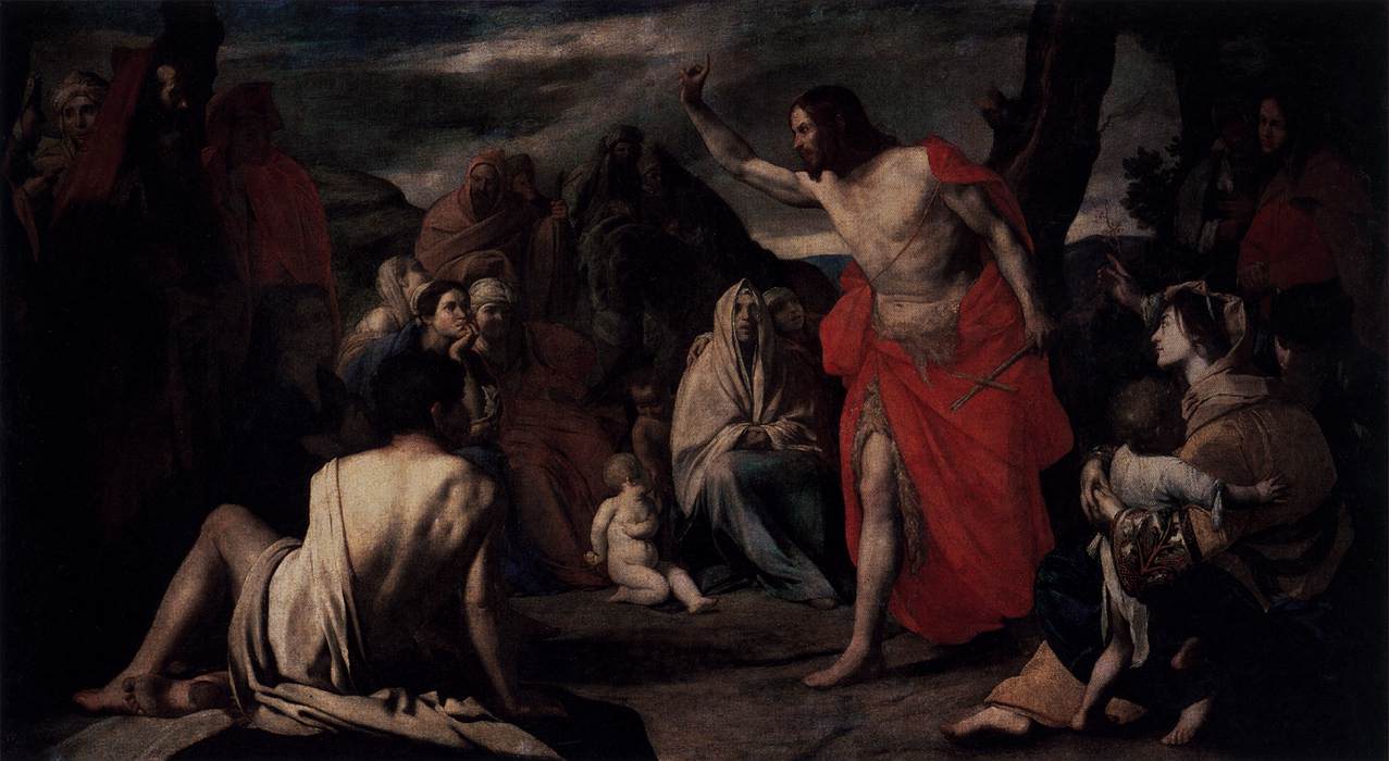 The Preaching of St John the Baptist in the Desert by