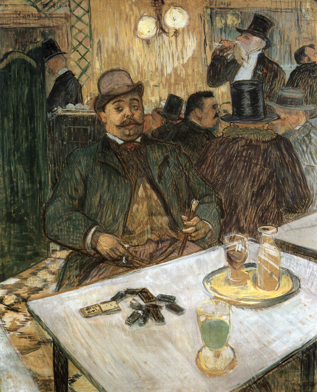 Monsieur Boileau by TOULOUSE-LAUTREC, Henri de