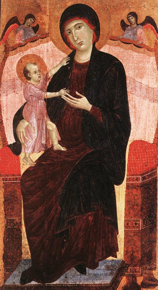 Gualino Madonna by DUCCIO di Buoninsegna