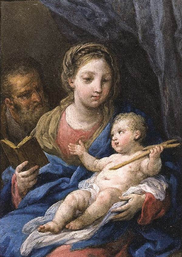 The Holy Family by CONCA, Sebastiano