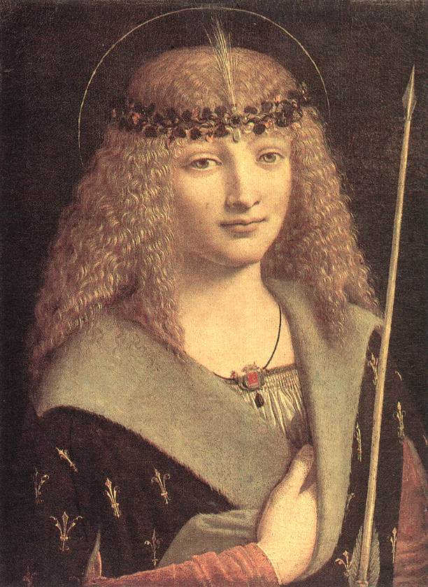 St Sebastian by BOLTRAFFIO, Giovanni Antonio