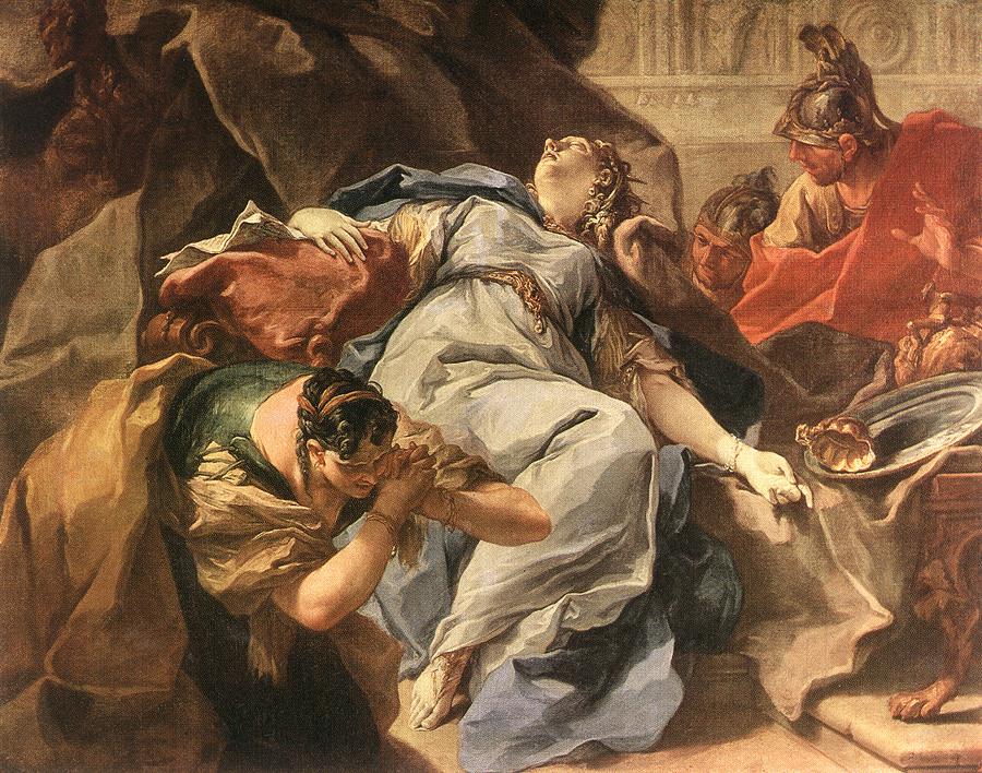 Death of Sophonisba by PITTONI, Giambattista