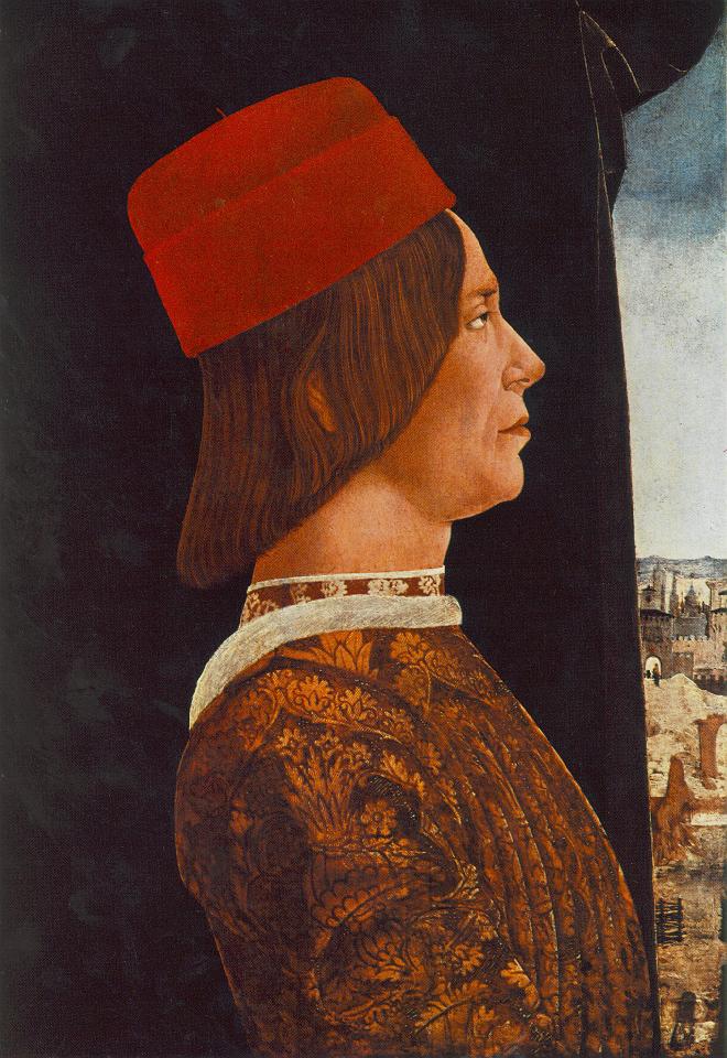 Portrait of Giovanni II Bentivoglio by ROBERTI, Ercole de'