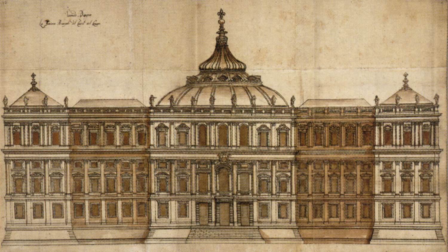 Proposal for the Eastern Façade of the Louvre by