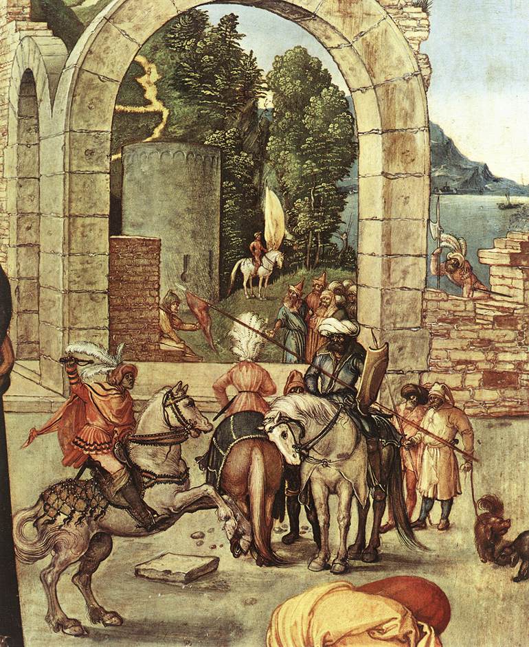 Adoration of the Magi (detail) by DÜRER, Albrecht