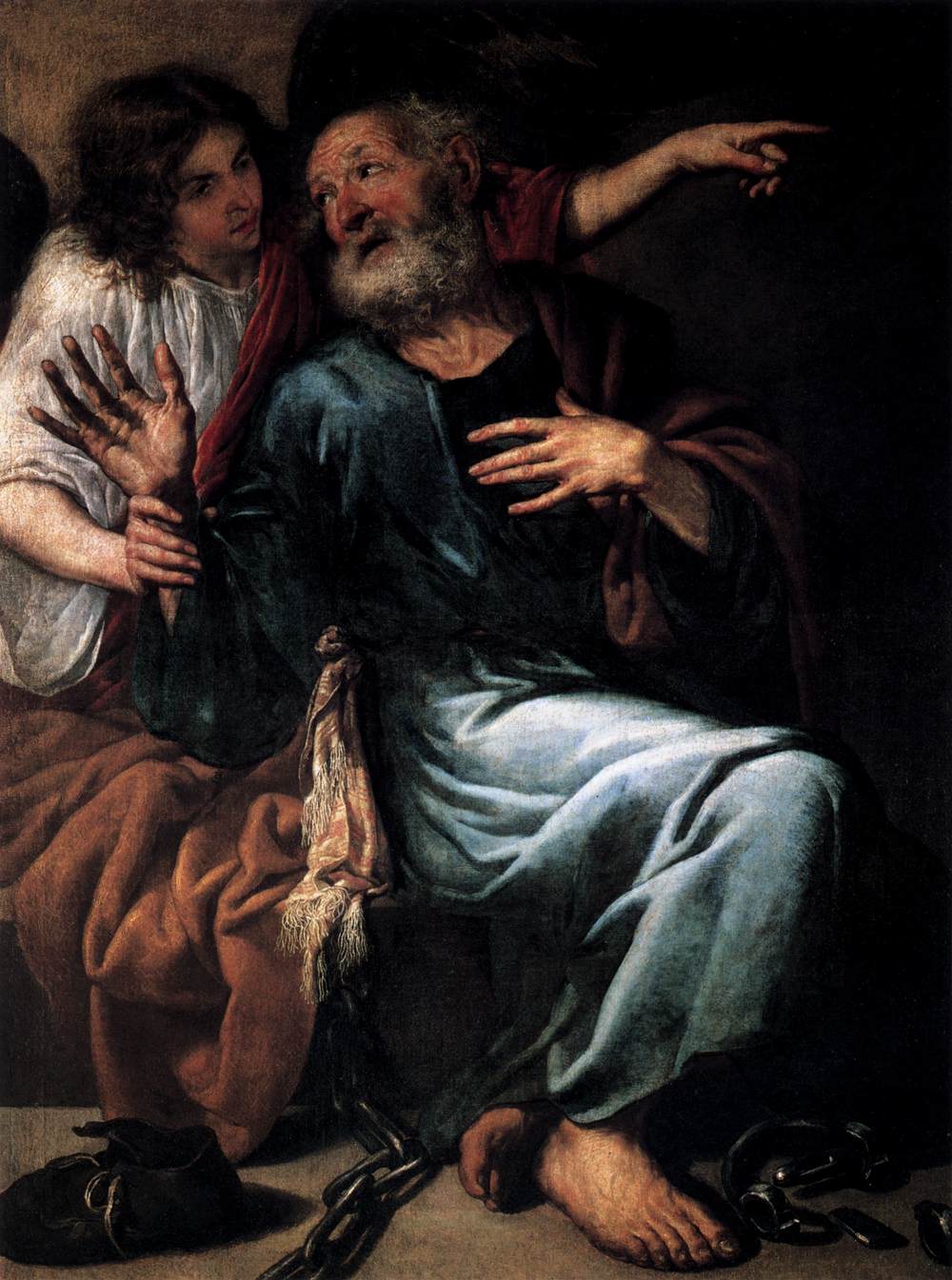 The Liberation of St Peter by an Angel by