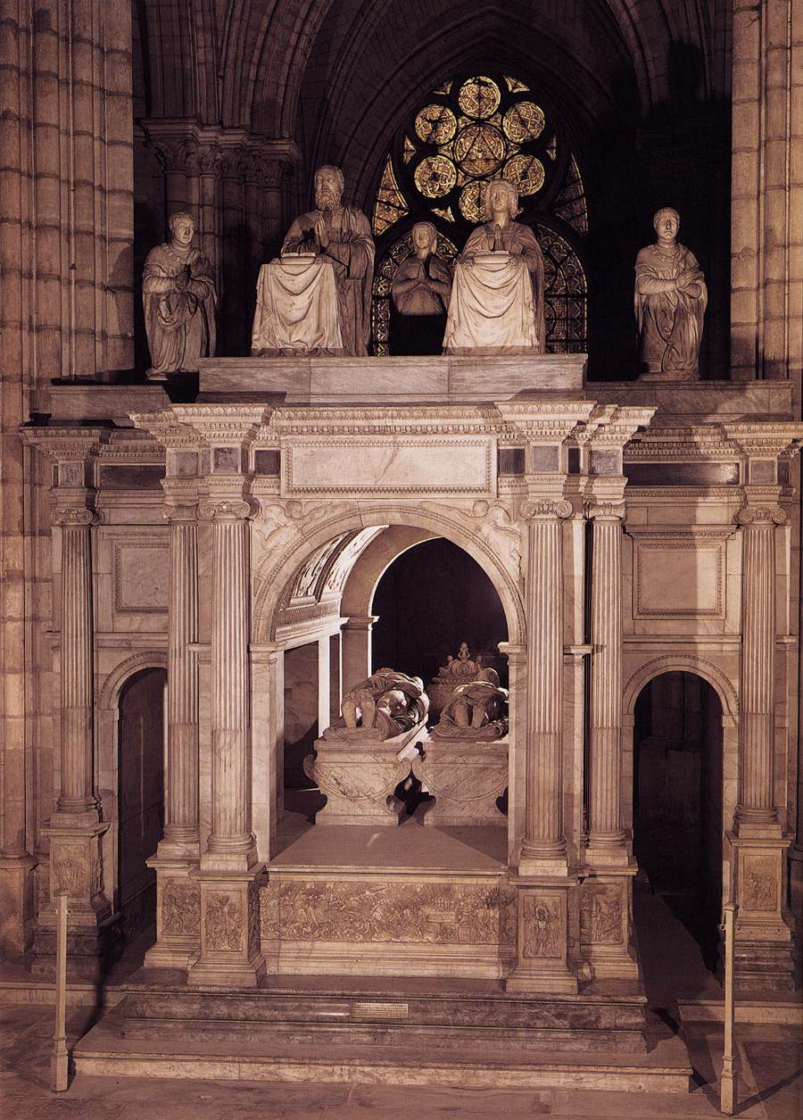 Tomb of Francis I and Claude de France by BONTEMPS, Pierre