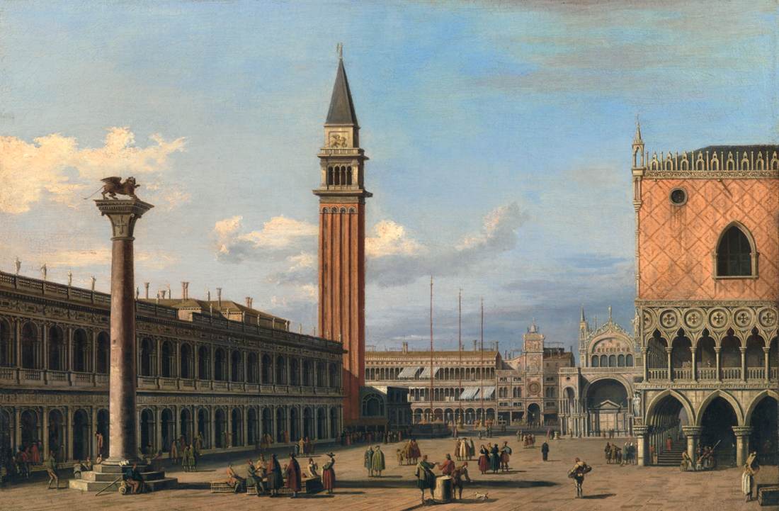 View of the Piazzetta, Venice by CHILONE, Vincenzo