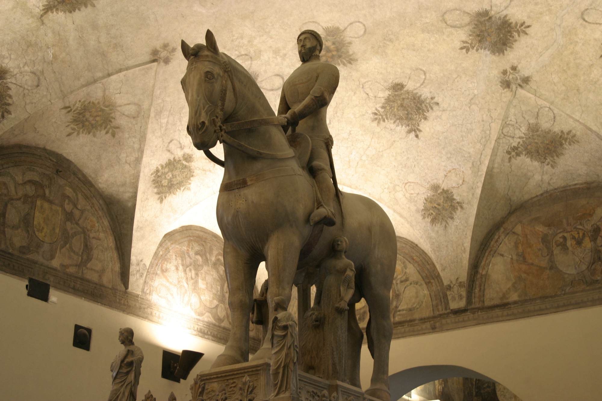 Monument of Bernabò Visconti (detail) by