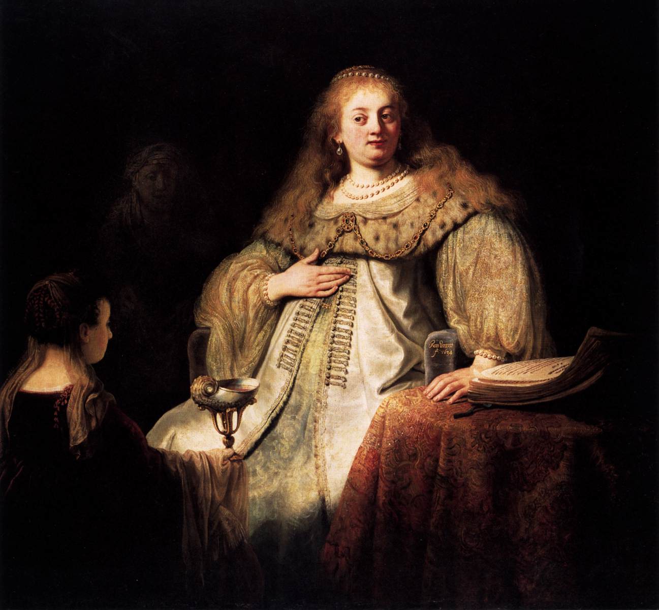 Artemisia by REMBRANDT Harmenszoon van Rijn