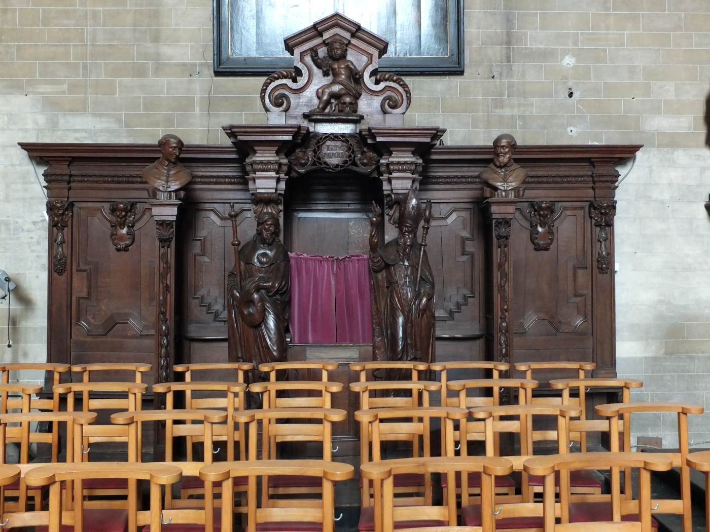 Confessional by VEKEN, Nicolaas van der