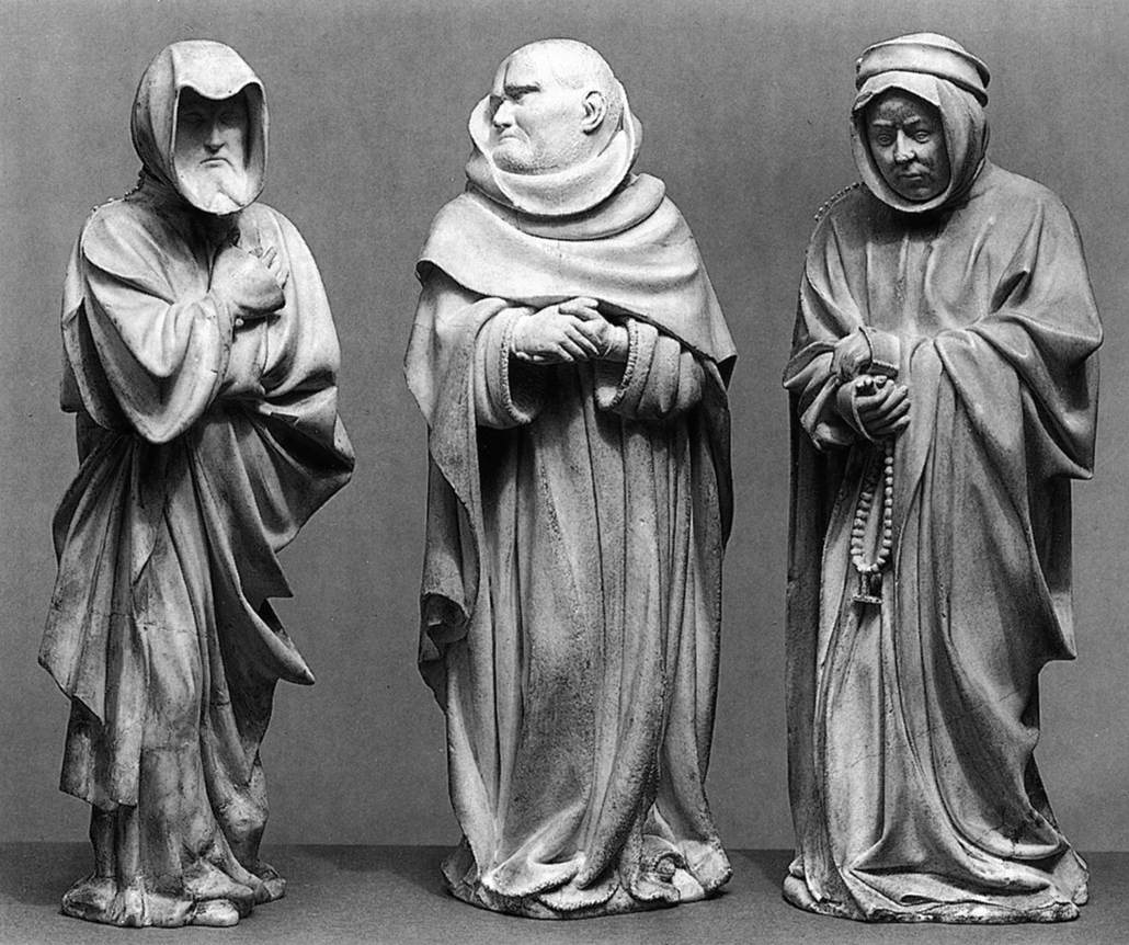 Three Mourners by