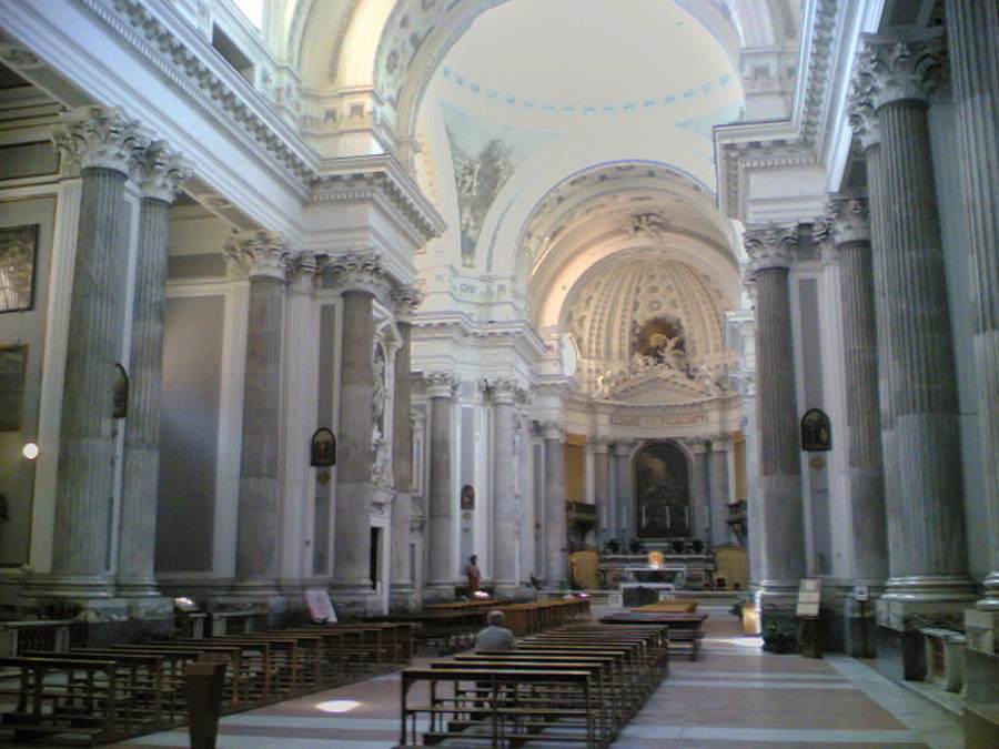 Interior view by