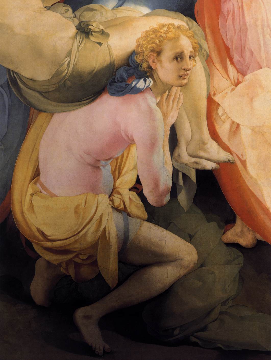 Deposition (detail) by PONTORMO, Jacopo