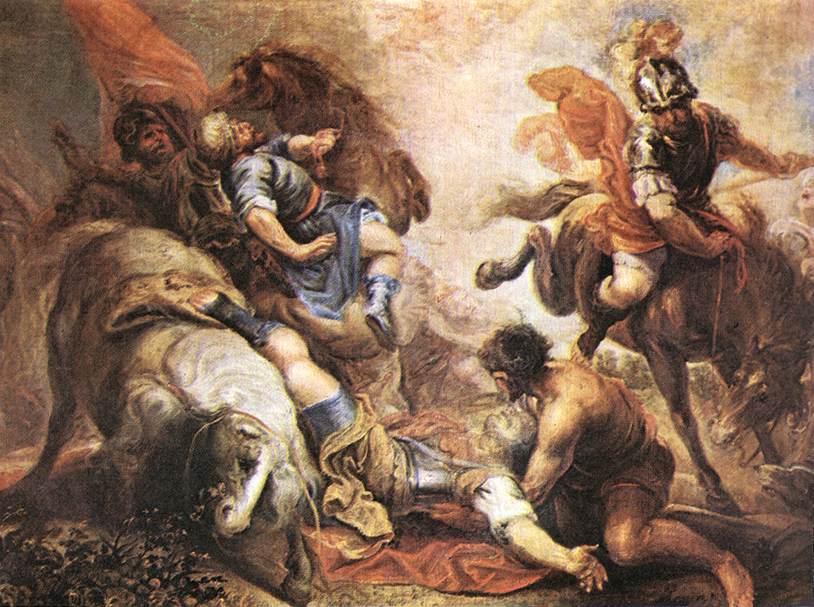 The Conversion of St Paul by ESCALANTE, Juan Antonio Frias y