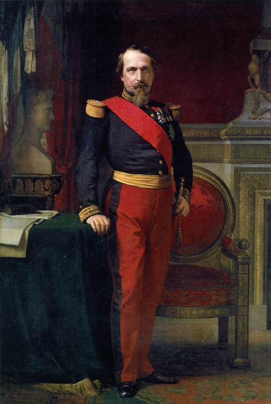 Napoléon III, Emperor of France by FLANDRIN, Hippolyte