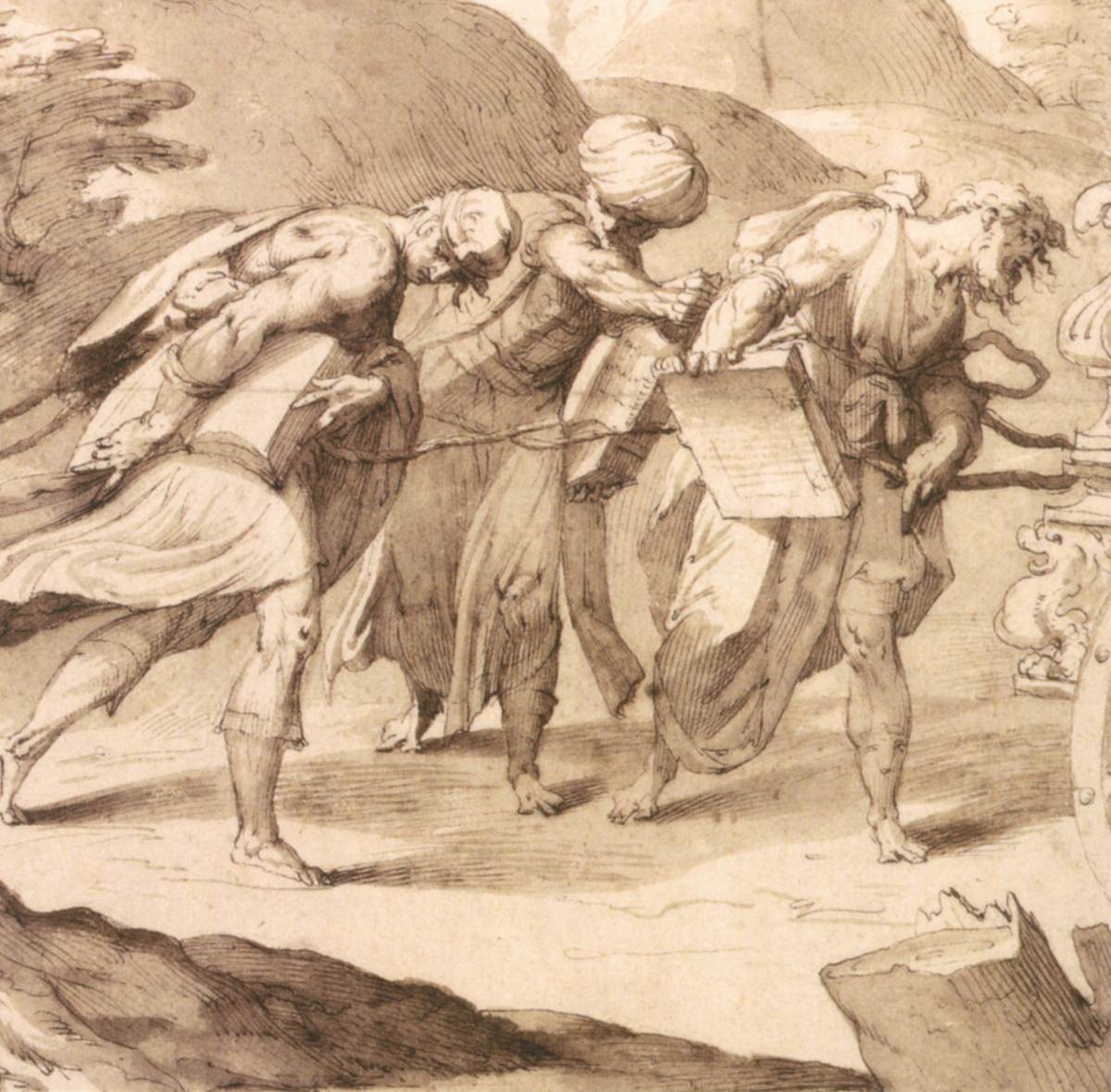 The Triumph of the Church I (detail) by