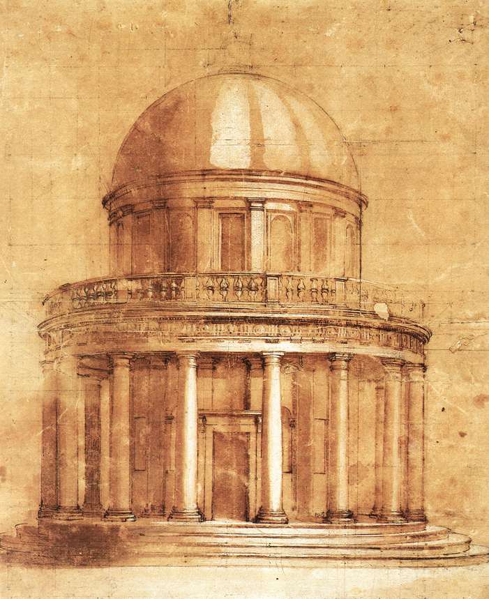 Study for the Tempietto by BRAMANTE, Donato