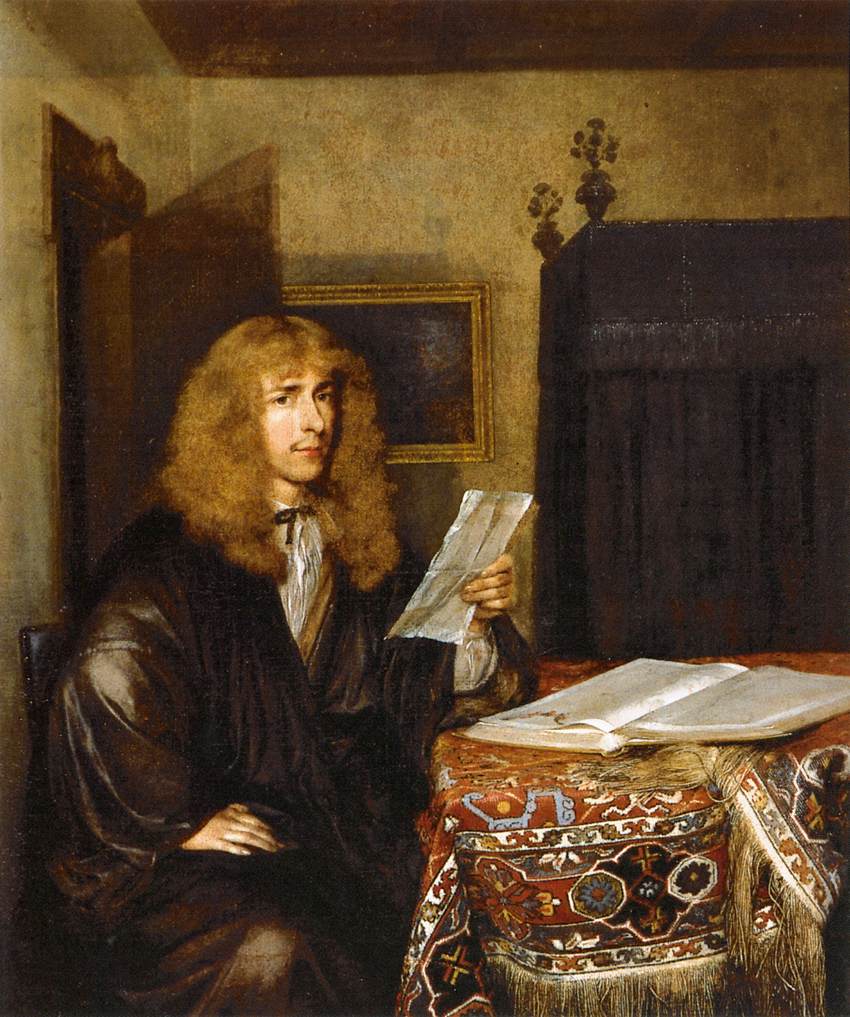 Portrait of a Man Reading by