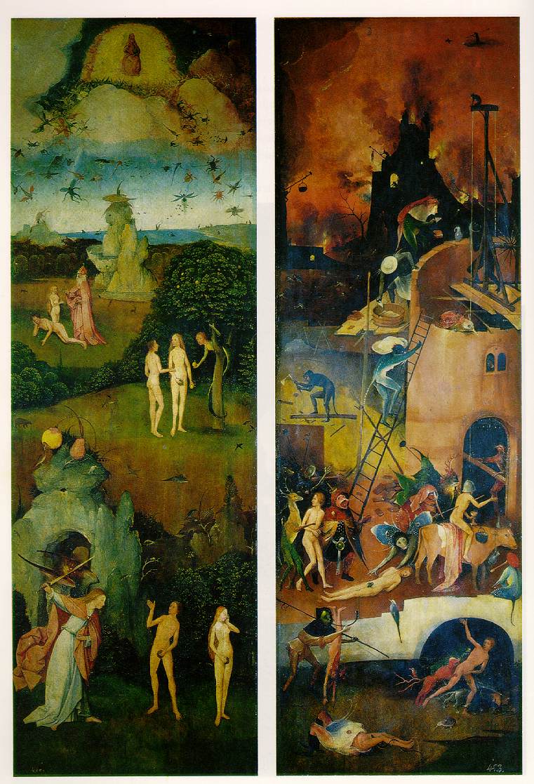 Paradise and Hell by BOSCH, Hieronymus