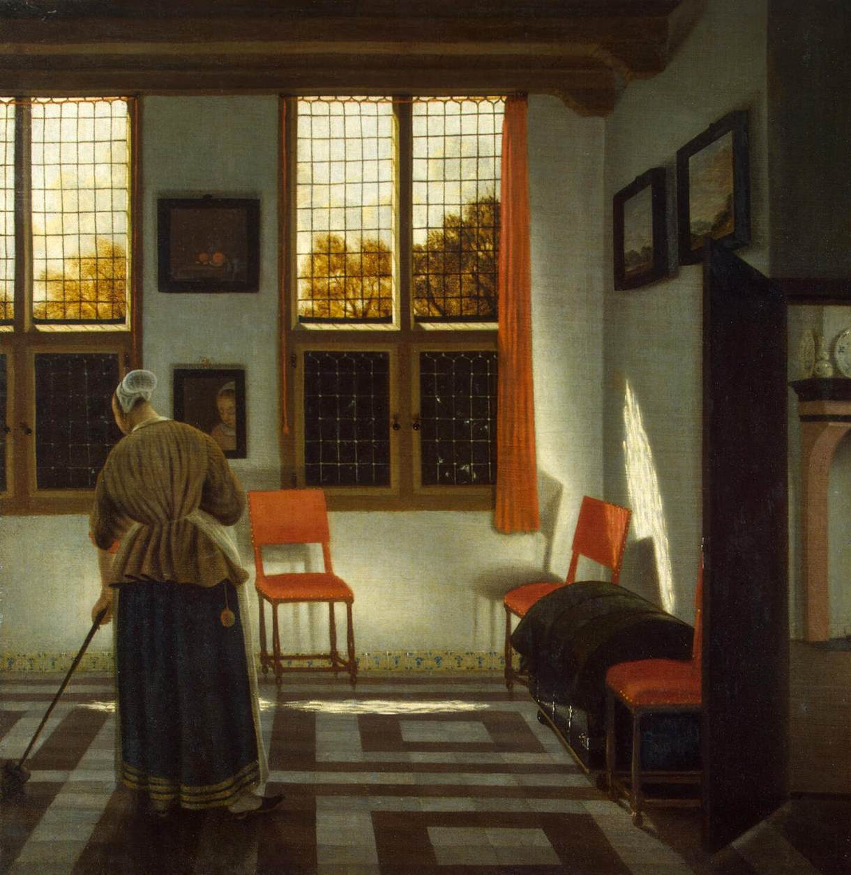 Room in a Dutch House by ELINGA, Pieter Janssens