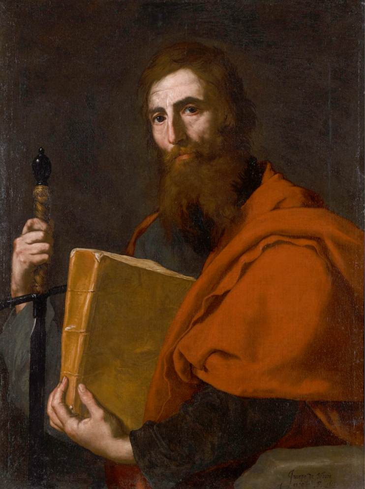 St Paul by RIBERA, Jusepe de