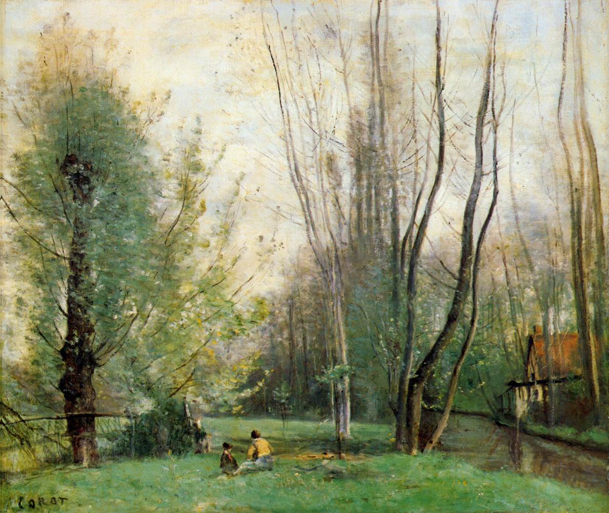 Morning at Beauvais by COROT, Jean-Baptiste Camille