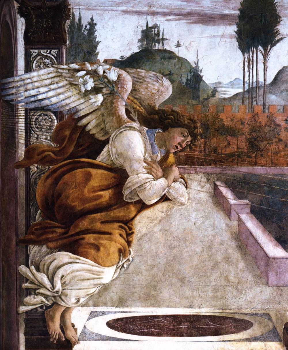 Annunciation (detail) by