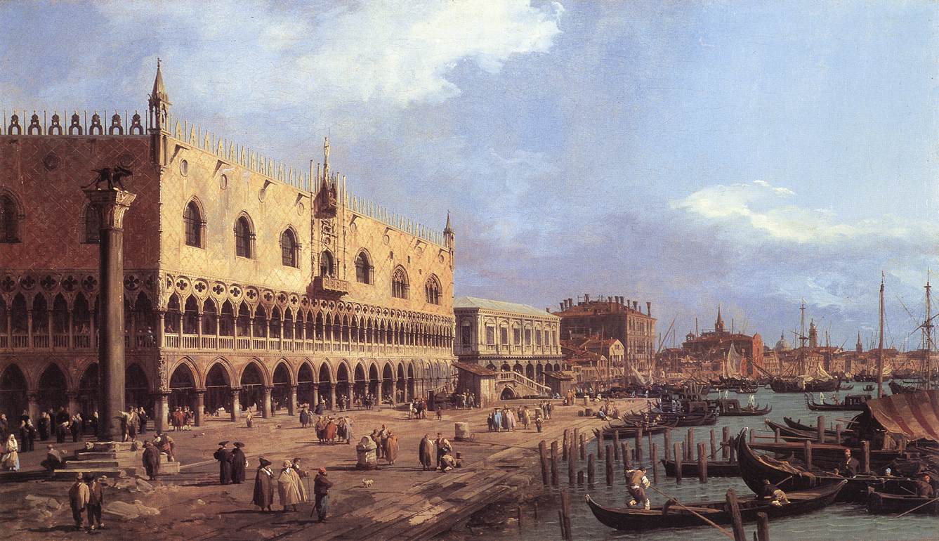 Riva degli Schiavoni: Looking East by CANALETTO