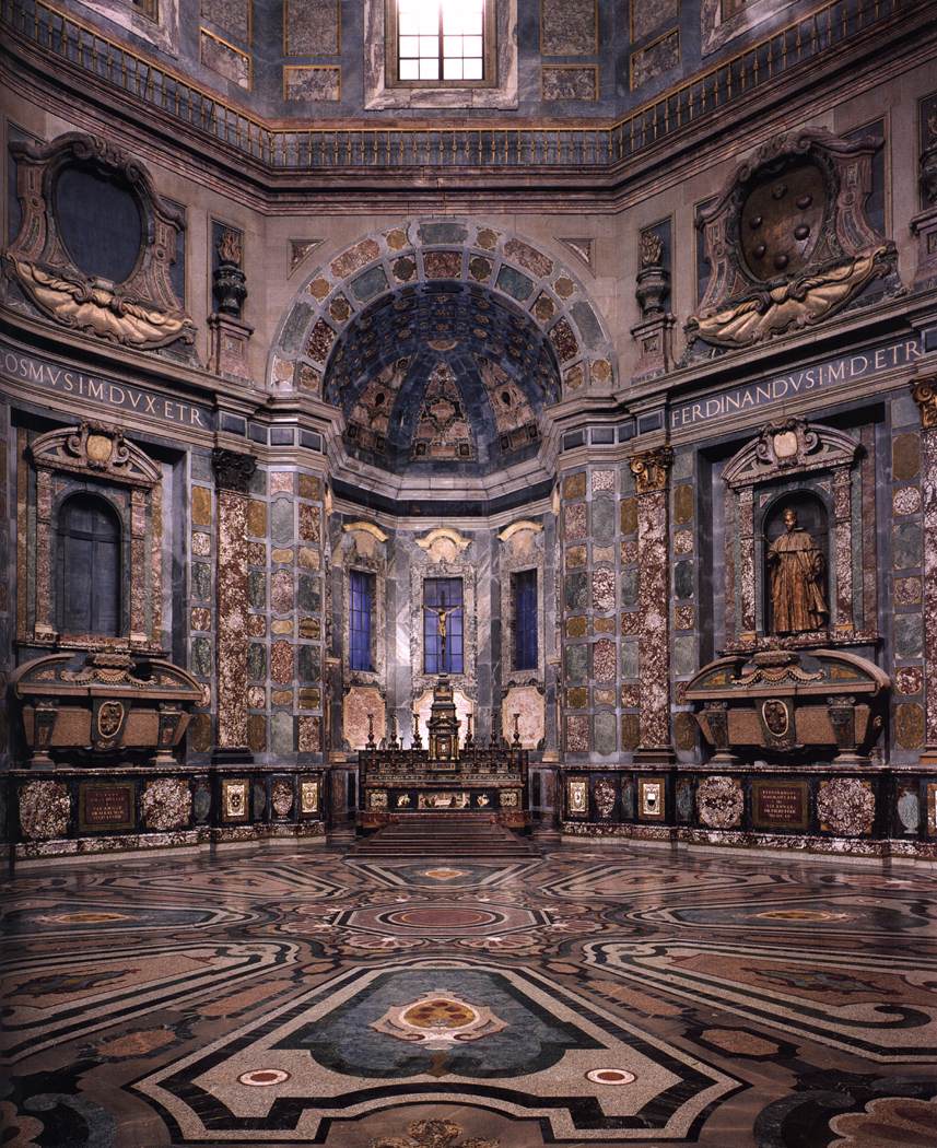 Interior of the Cappella dei Principi by