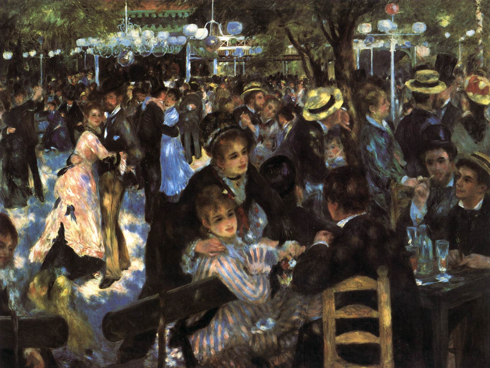 Dance in the Moulin de la Galette by PORCELLIS, Julius