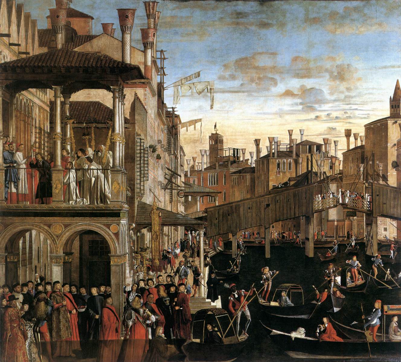 The Healing of the Madman by CARPACCIO, Vittore