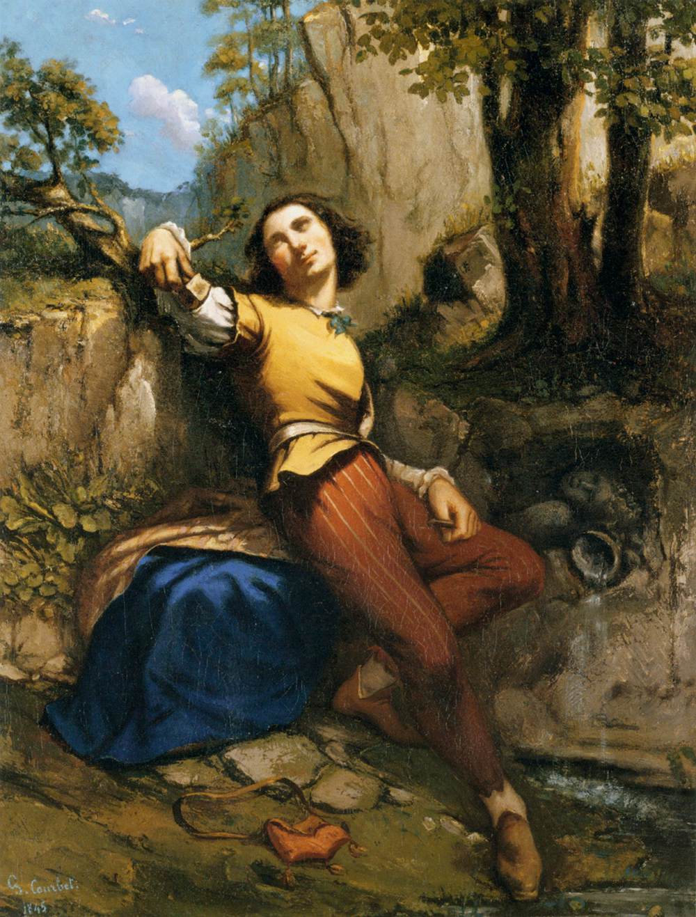 The Sculptor by COURBET, Gustave