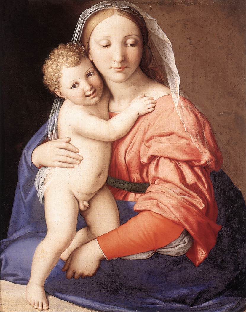 Madonna and Child by SASSOFERRATO