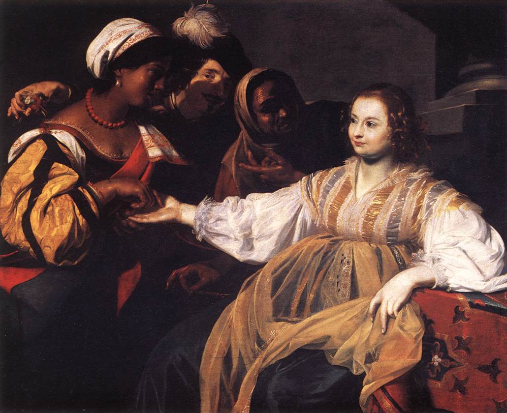 The Fortune Teller by RÉGNIER, Nicolas