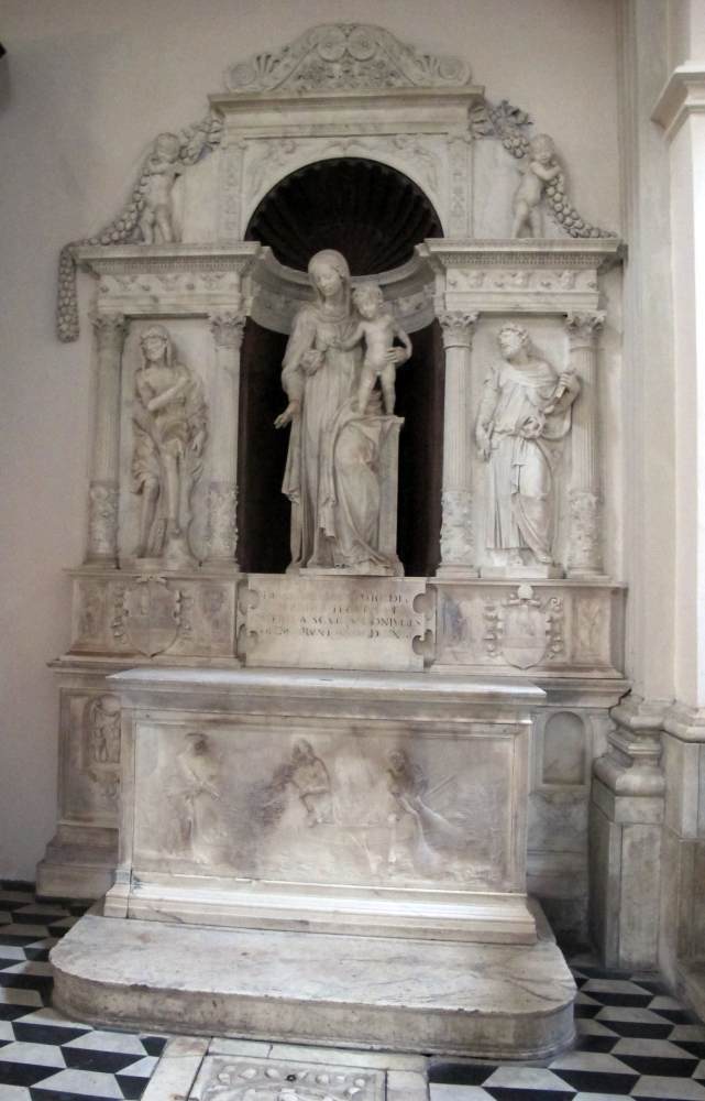 The Del Pezzo Altar by SANTACROCE, Girolamo