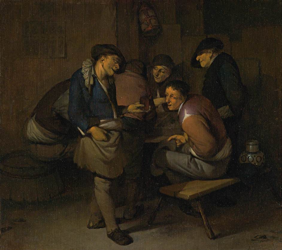 Peasants in an Interior by