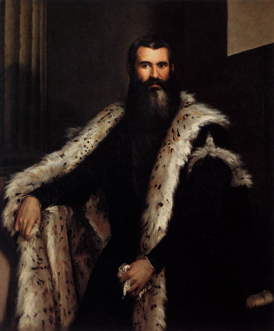 Gentleman in a Lynx Fur by VERONESE, Paolo